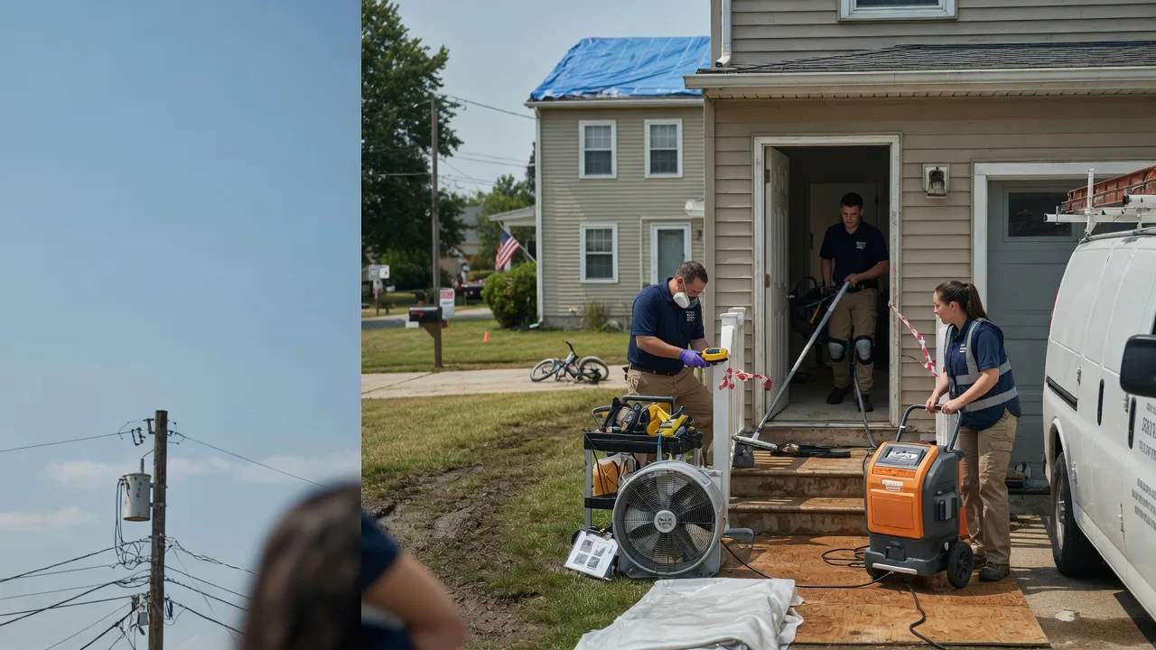 Water Damage Repair in New Franklin, MO near me